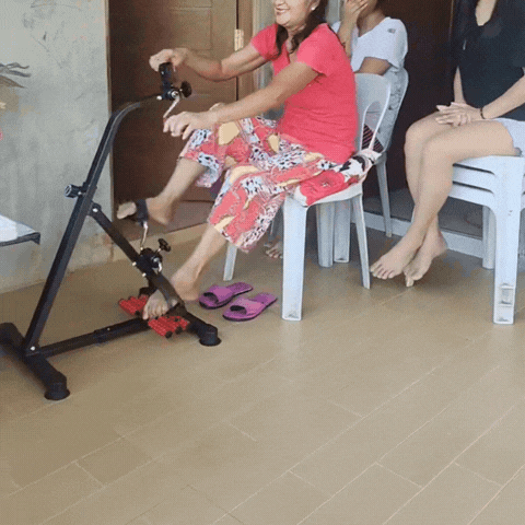 SeniorMobil™ LCD – bezpieczny trening rąk i nóg w pozycji siedzącej