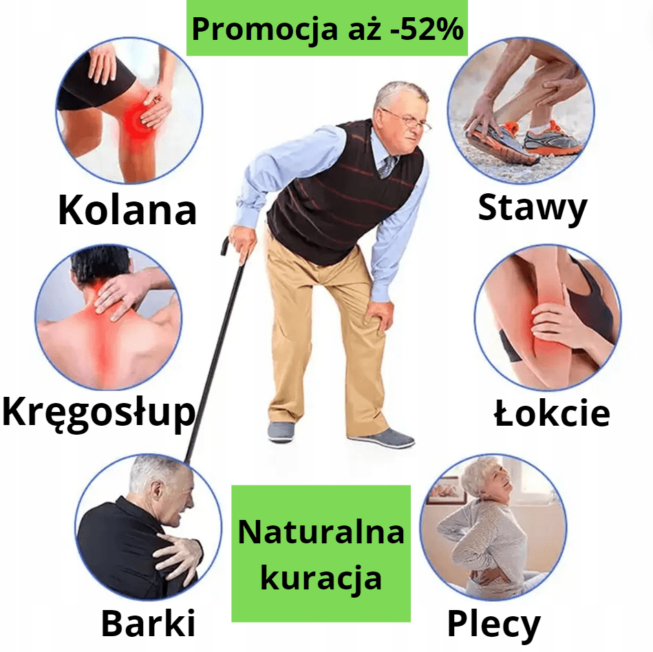 Naturalne leczenie kolan, łokci i kręgosłupa FlexPad